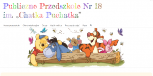 Publiczne Przedszkole Nr 18 im. "Chatka Puchatka"